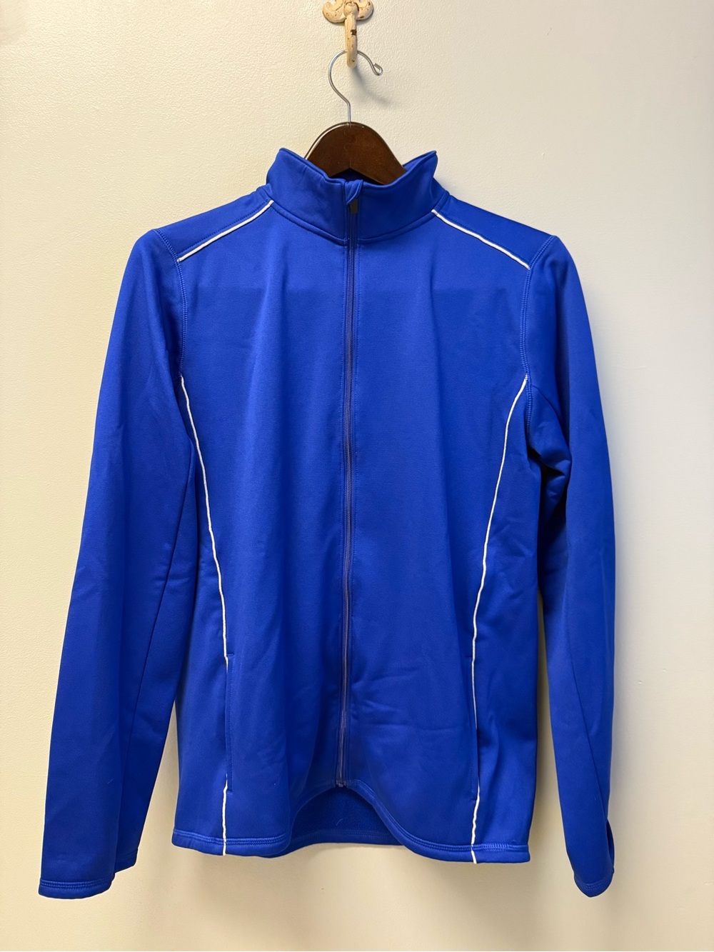 Lands end royal blue track jacket youth XL